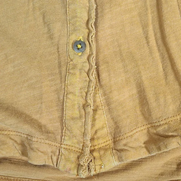 Anthropologie Maeve Leanne button down yellow shirt S - Picture 8 of 13